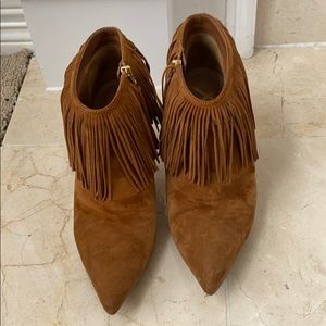 Sam Edelman fringe bootie 8.5